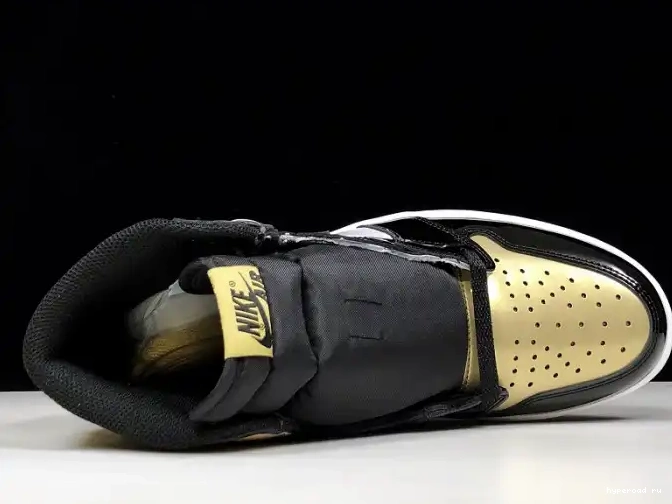 Retro Glod Toe Air High Jordan 1 861428-007 0415